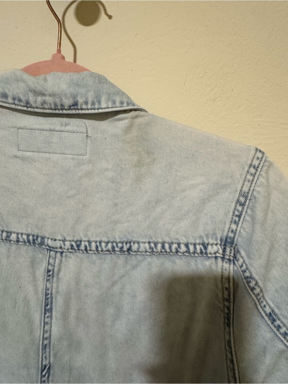 Blank NYC Light Wash Denim Button-Front Maxi Dress - Picture 3 of 4